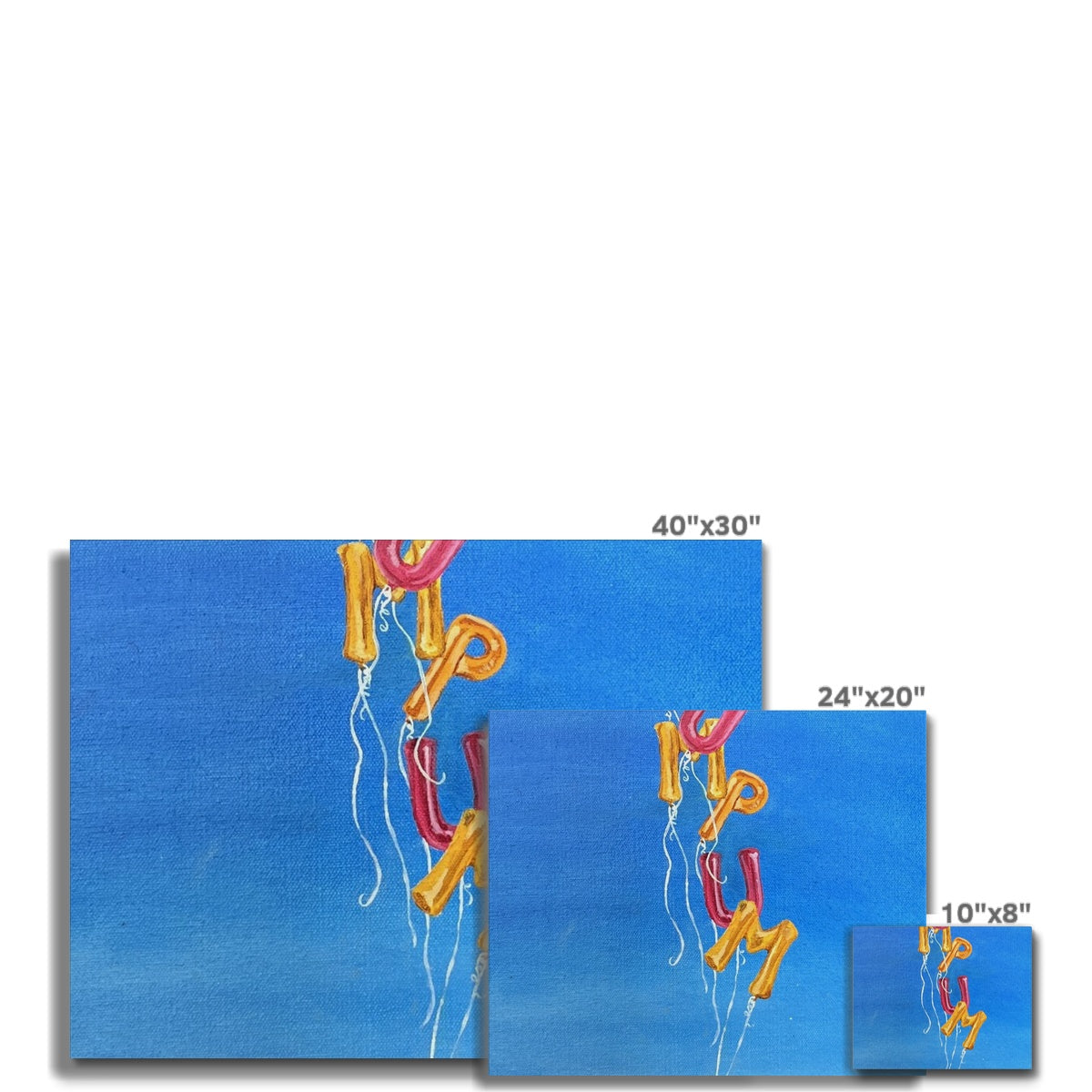 PumPum Balloon Canvas