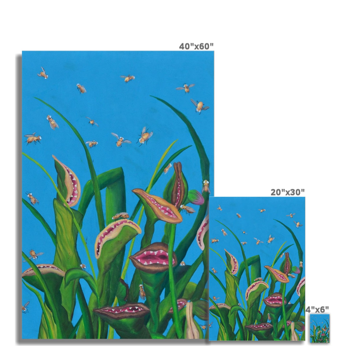 My Mom Calls Them Vaglilies Fine Art Print