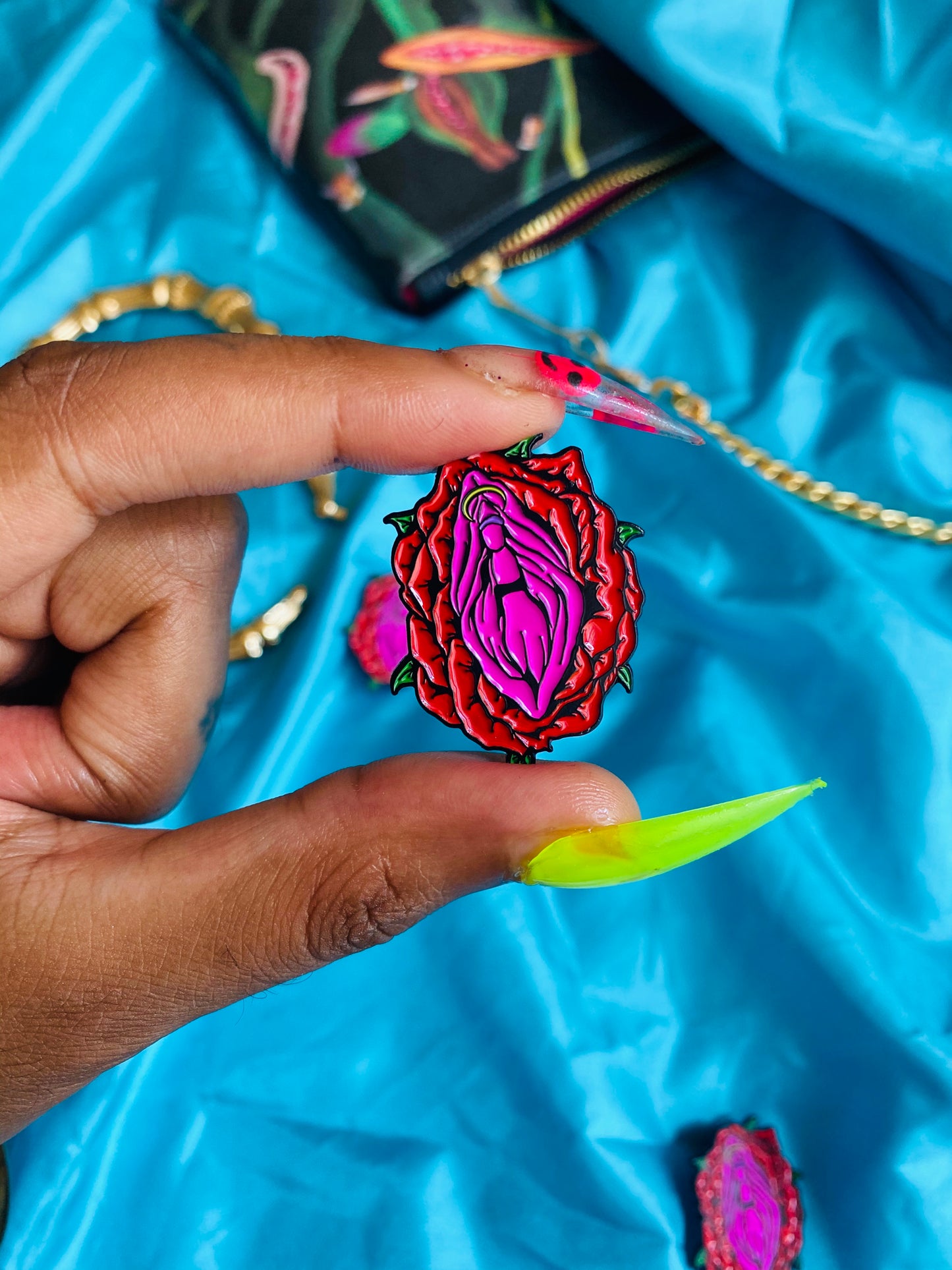 God Herself Enamel Pin