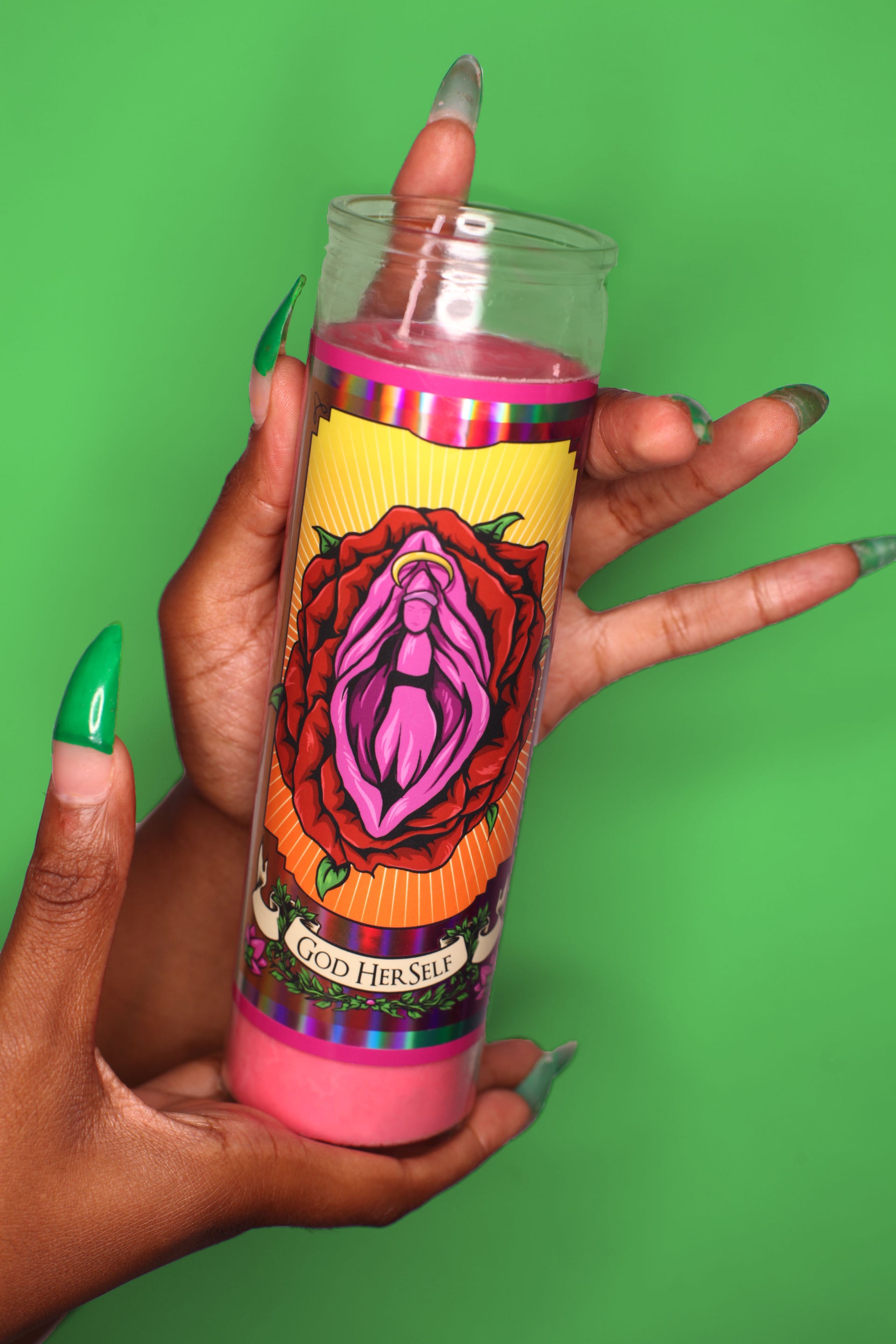 God Herself Prayer Candle